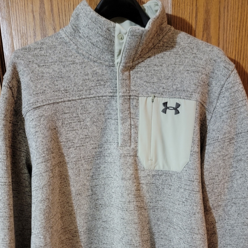 Under Armour Cold Gear Quarter Snap Button Pullover